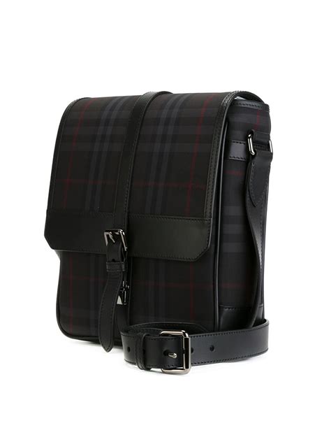 burberry side bag men grey